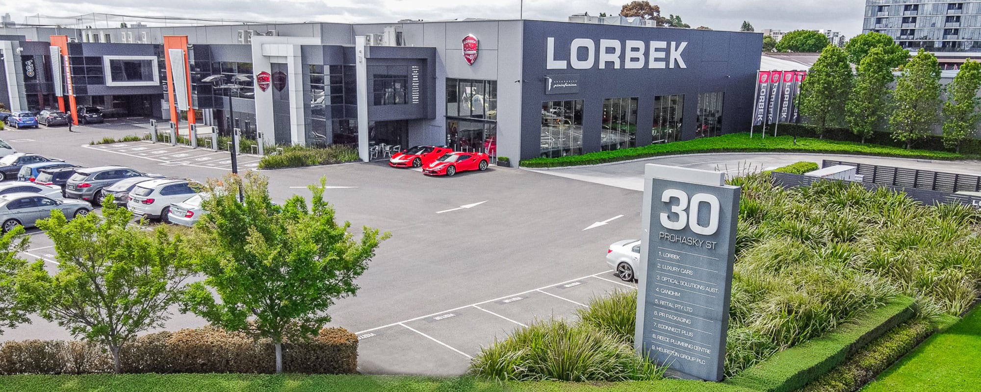 LORBEK Port Melbourne showroom